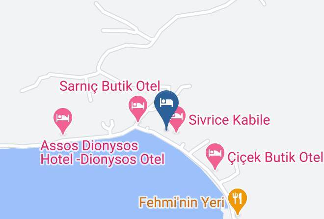 Assos Ayan Motel & Balik Restaurant Map