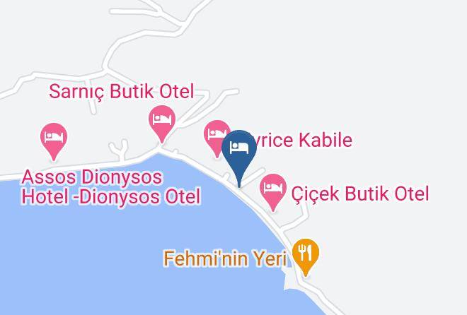 Ayvacik - Assos Bahcivan Butik Otel&restaurant Maps