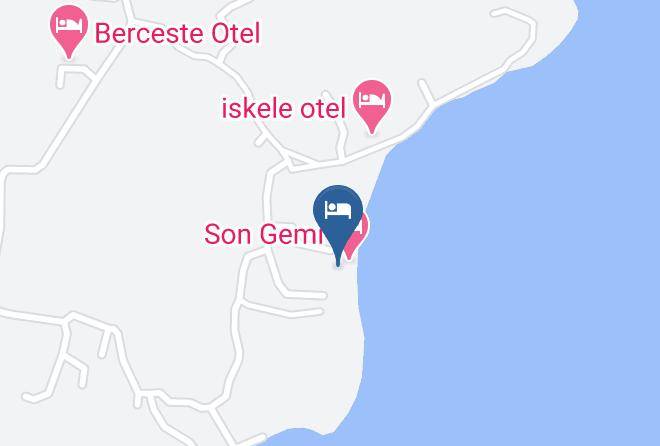 Batik Iskele Beach & Yacht Club Map