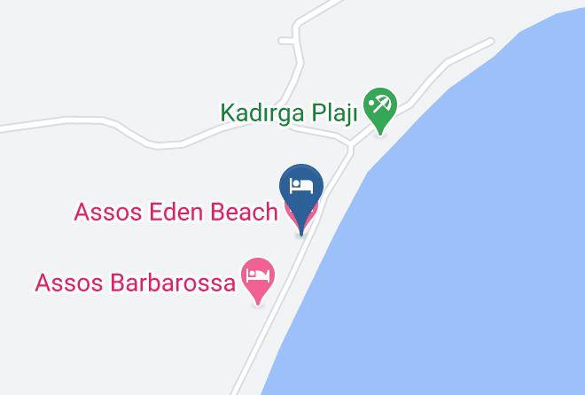 Assos Eden Beach Hotel Map - Canakkale - Ayvacik
