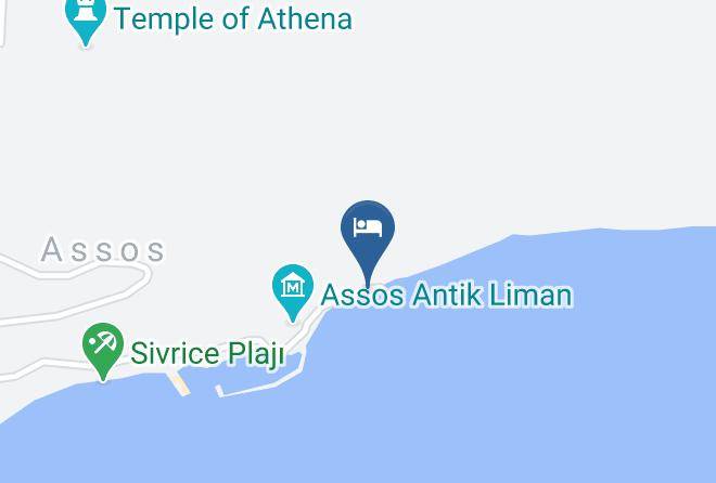 Ayvacik - Assosplus Beach Hotel And Restorant Maps