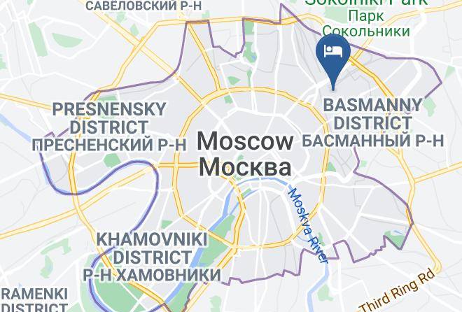 Moscow - Ast Hotel Maps