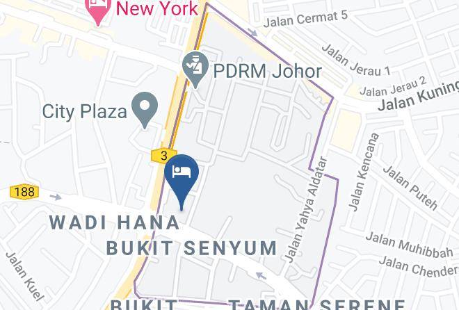 Johor Bahru - Astaka One Bukit Senyum Maps