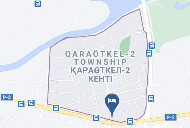 Nur Sultan - Astana Central Hotel Maps