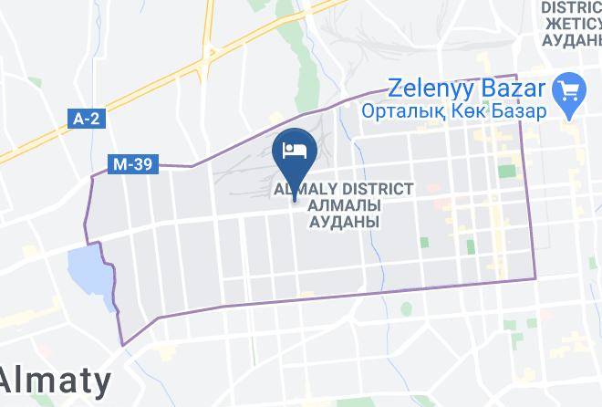 Almaty City - Astana Hotel Maps