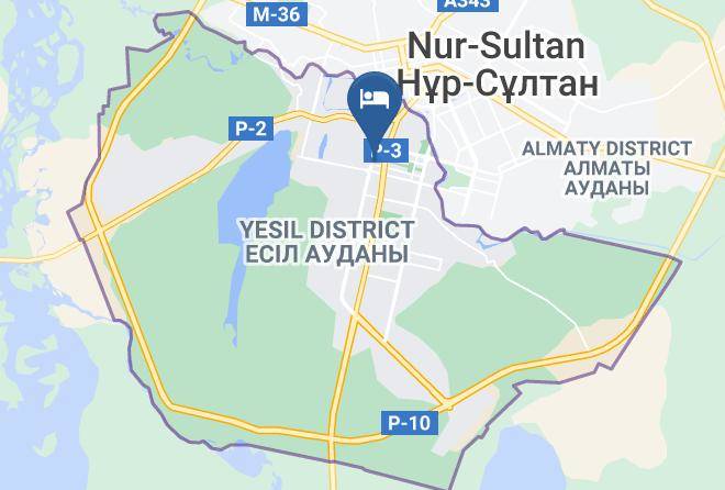 Nur Sultan - Astana Marriott Hotel Maps