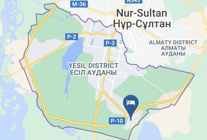 Nur Sultan - Astana Transit Hotel Maps