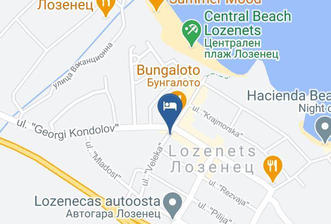 Tsarevo - Astarta Hotel Maps