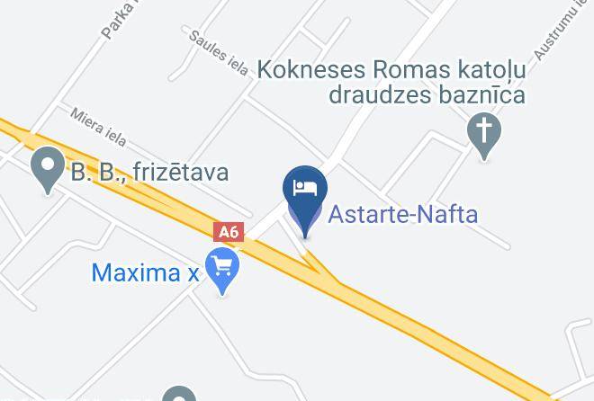 Astarte Nafta Motelis Map
