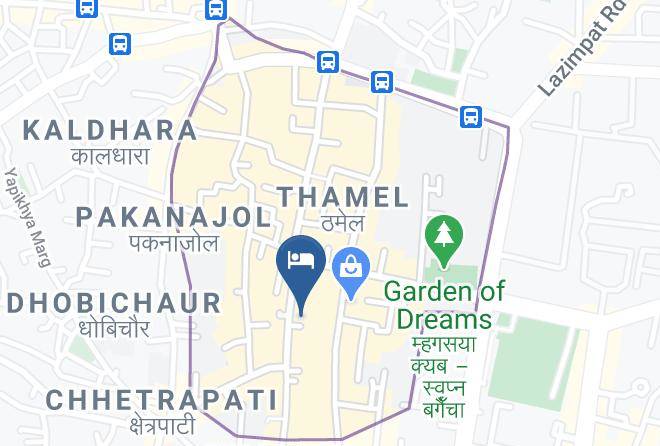 Kathmandu - Aster Hotel Nepal Maps