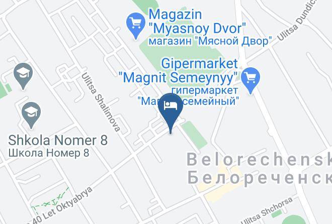 Belorechensky District - Asteri Hotel Maps