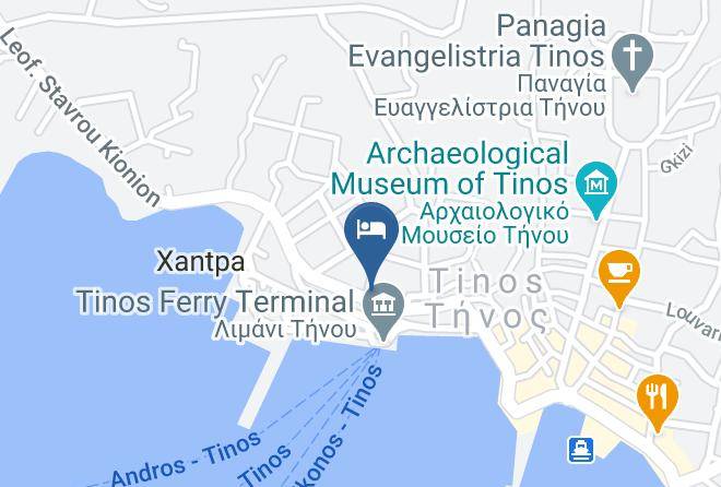 Tinos - Asteria Hotel Maps