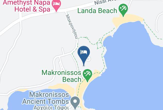 Cyprus - Asterias Beach Hotel Maps