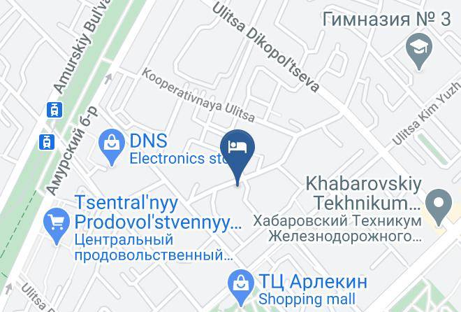 Khabarovsk - Asti A Small Hotel Maps