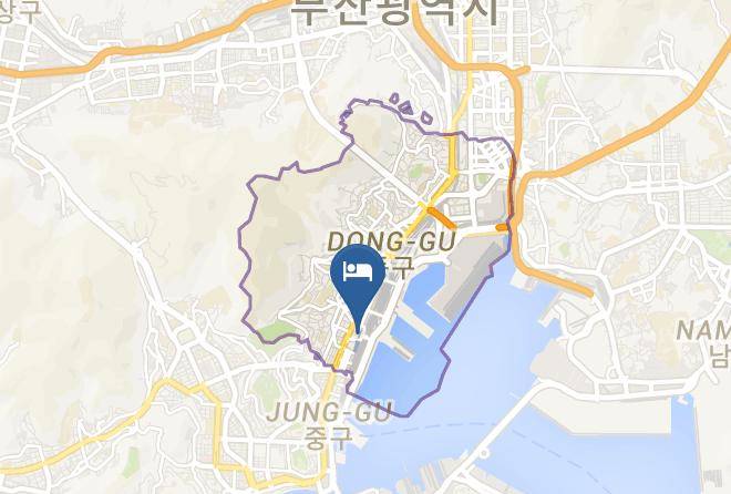 Donggu - Asti Hotel Busan Maps