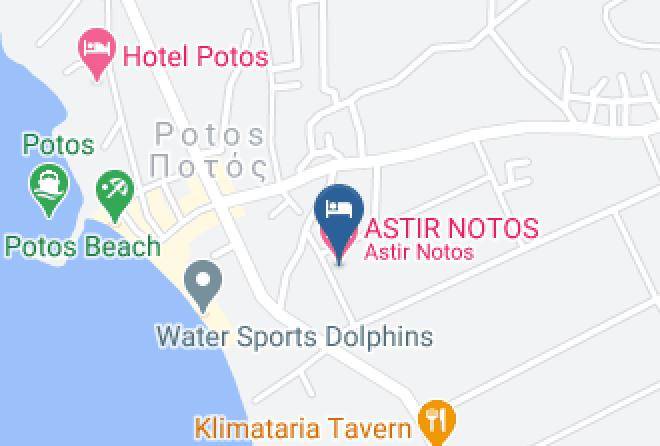 Thasos - Astir Notos Hotel Maps