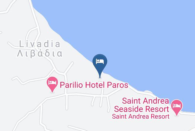 Paros - Astir Of Paros Maps