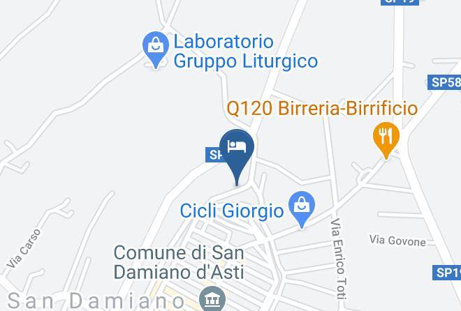 Asti - Astixio B&b Maps