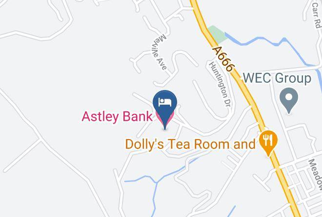 Blackburn With Darwen - Astley Bank Hotel Maps