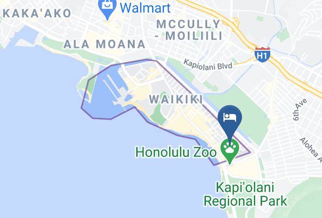 Honolulu - Aston At The Waikiki Banyan Maps