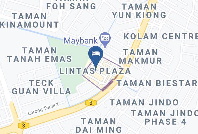 Aston Boutec Hotel Map