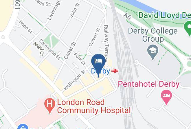 Derby City - Aston Court Hotel Maps