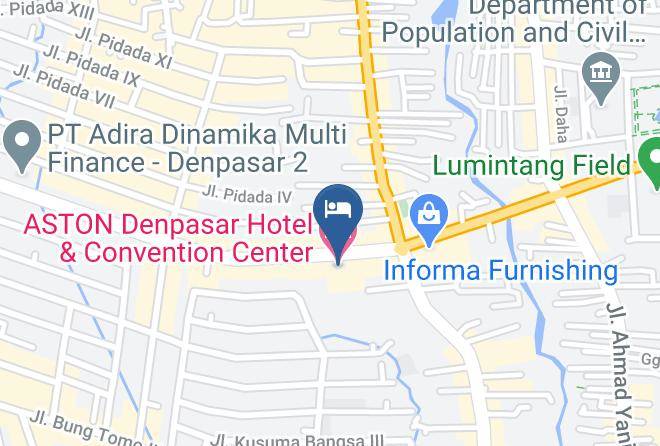 Denpasar - Aston Denpasar Hotel & Convention Center Maps