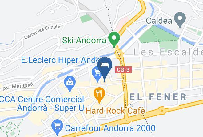 Andorra La Vella - Hotel Valmar Maps