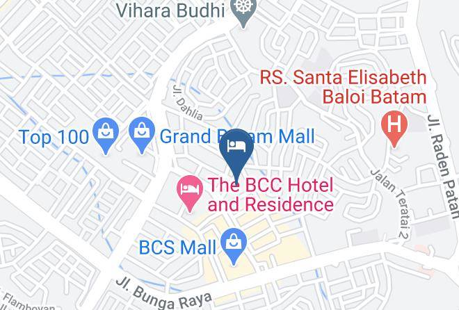 Batam - Aston Inn Gideon Batam Maps
