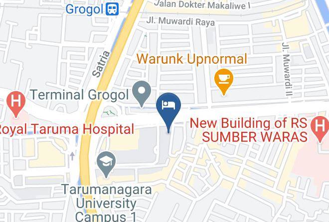 West Jakarta - Aston Kartika Grogol Hotel & Conference Center Maps