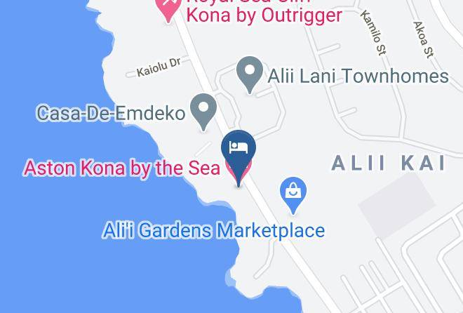 Hawaii - Aston Kona By The Sea Maps