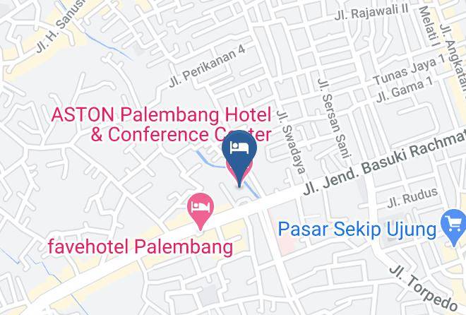 Palembang - Aston Palembang Hotel & Conference Center Maps