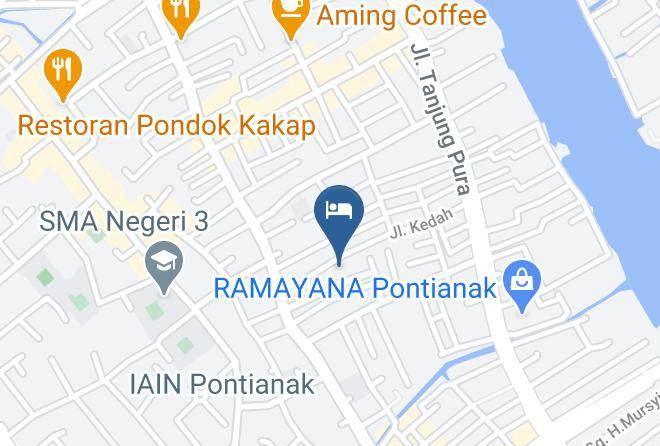 Kota Pontianak - Aston Pontianak Hotel & Convention Center Maps
