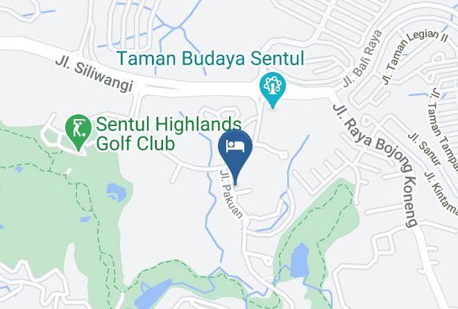 Aston Sentul Lake Resort & Conference Center Map