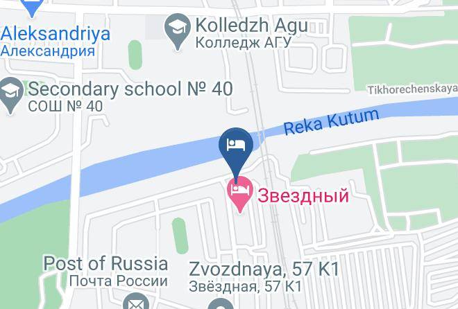 Astrakhan - Astoria Hotel Maps