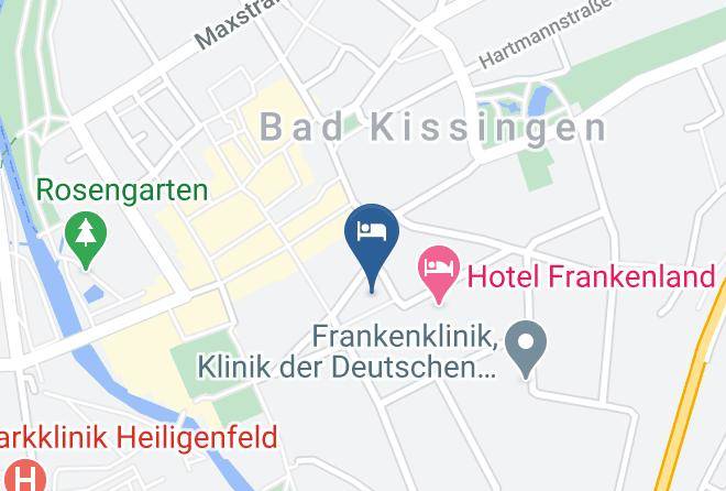 Bad Kissingen - Astoria Hotel Maps