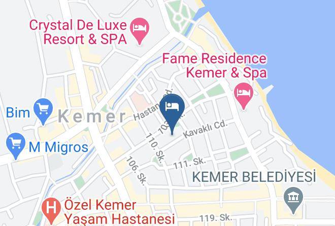 Kemer - Astoria Hotel Kemer Maps