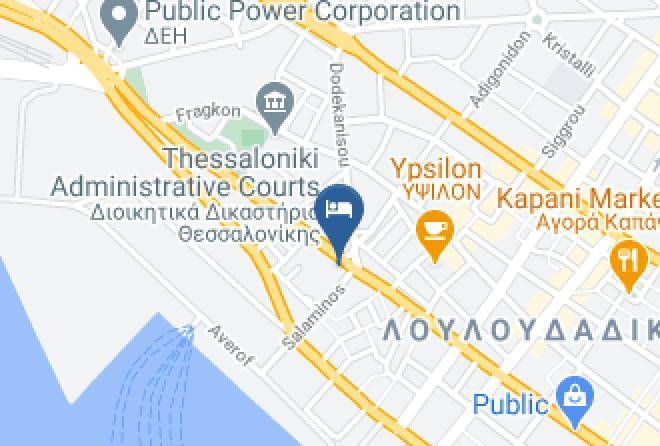 Salonica - Astoria Hotel Thessaloniki Maps