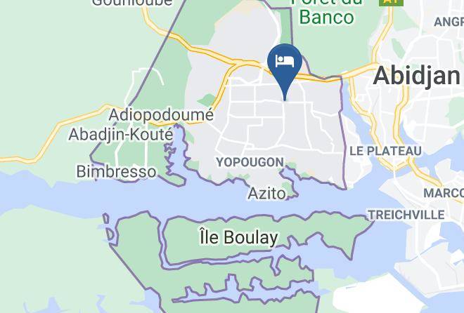 Abidjan - Astoria Palace Maps