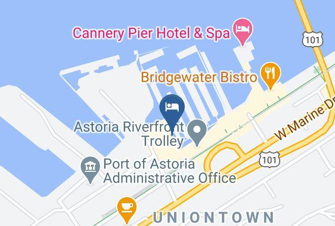 Clatsop - Astoria Riverwalk Inn Maps