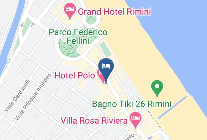 Rimini - Astoria Suite Hotel Maps