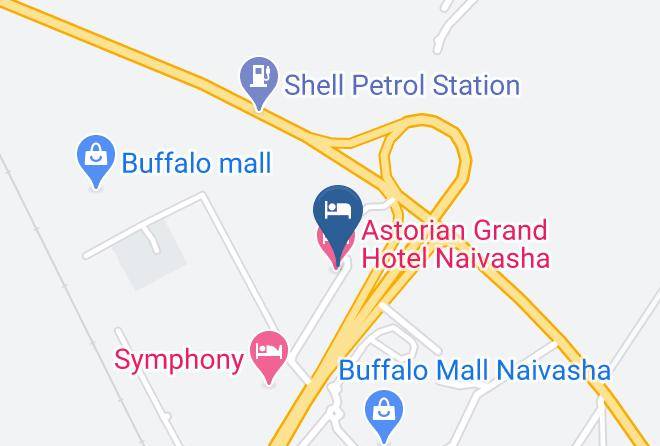 Nakuru - Astorian Grand Hotel Naivasha Maps
