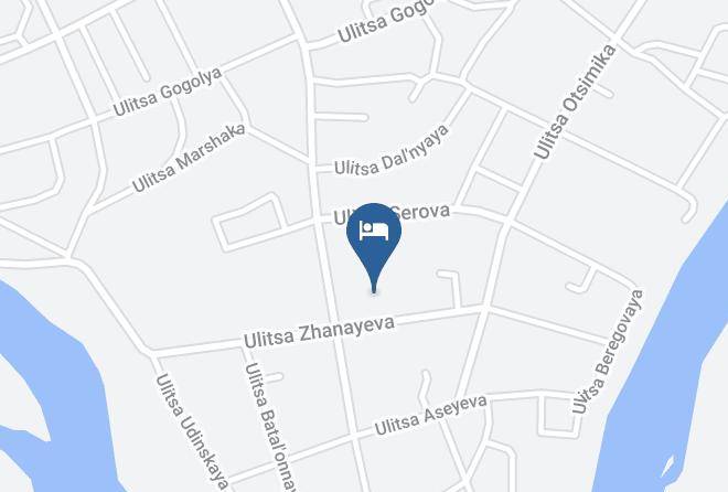 Ulan Ude - Astoriya Gostinitsa Maps