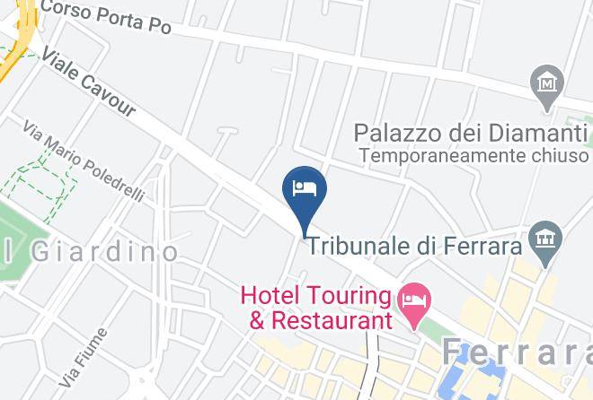 Ferrara - Astra Hotel Maps