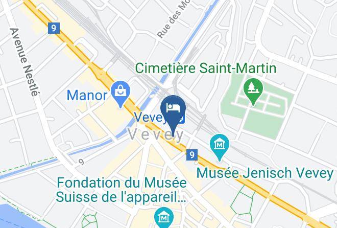 Pays D Enhaut - Astra Hotel Vevey Maps