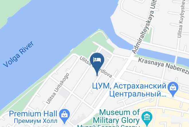 Astrakhan - Astrakhan Hotel Maps