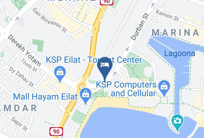 Astral Maris Eilat Map