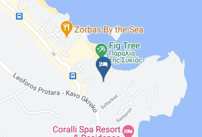 Cyprus - Astreas Beach Hotel Maps