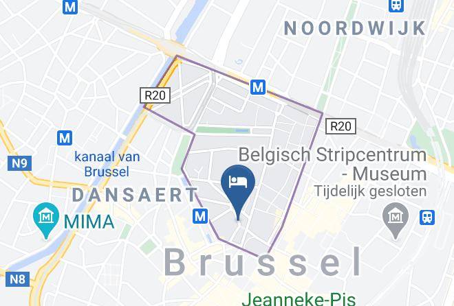 Brussels - Astrid Centre Hotel Brussels Maps