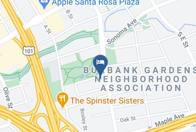 Sonoma - Astro Motel Maps
